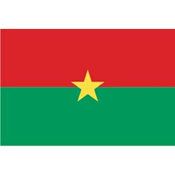Burkina Faso – stolní vlaječka 10 x 15cm