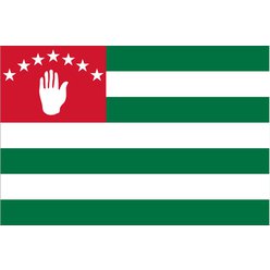 Abcházie - stolní vlaječka 10 x 15cm