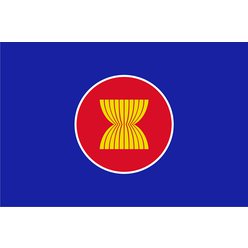 ASEAN rozměr 60 x 90cm, materiál 100%PESh, disperzní tisk
