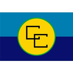 CARICOM - Karibské společenství rozměr 60x90cm, materiál 100% PESh, disperzní tisk