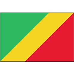 Republika Kongo rozměr 60x90cm, materiál 100% PESh, disperzní tisk