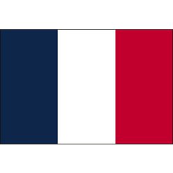 Francie - člen EU a NATO rozměr 60x90cm, materiál 100% PESh, disperzní tisk Francie - člen EU a NATO rozměr 60x90cm, materiál 100% PESh, disperzní tisk