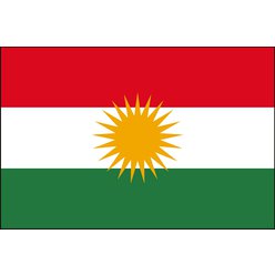 Kurdistán rozměr 60x90cm, materiál 100% PESh, disperzní tisk
