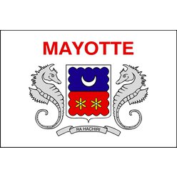 Mayotte Francie rozměr 60x90cm, materiál 100% PESh, disperzní tisk